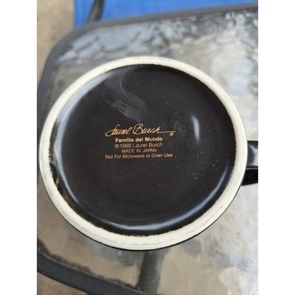 Vintage LAUREL BURCH Familia del Mundo Coffee Mug Cup 1988 - Picture 9 of 9